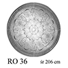 rozeta RO 36 - sr.206 cm